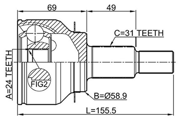JIKIU JC25074 FTB1-22-510