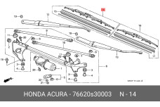 HONDA 76620-S30-003