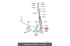 MITSUBISHI MR554462