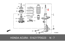 HONDA 51621-TF0-G23