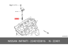 NISSAN 22401-ED816