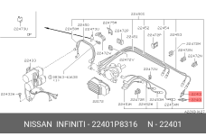 NISSAN 22401-P8316