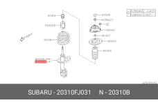 SUBARU 20310FJ031