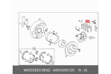 MERCEDES-BENZ A0024200120