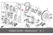 HONDA 45022-S3V-A10