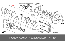 HONDA 45022-SNC-E00