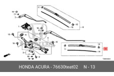 HONDA 76630-TEA-T02