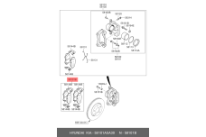 SANGSIN SP1842 58101-G4A05,58101-A7A01