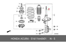HONDA 51611-TM0-T01