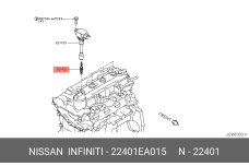 NISSAN 22401-EA015