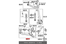 TOYOTA 48068-09150 48068-59145,48068-59095,48068-59155