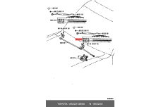 TOYOTA 85222-52160 B25H-67-330,85222-0D040,76630-SMA-004,76630-TF0-004,98360-A5900,76630-SLA-004 TOYOTA 85222-52160 B25H-67-330,85222-0D040,76630-SMA-004,76630-TF0-004,98360-A5900,76630-SLA-004