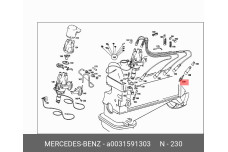 MERCEDES-BENZ A0031591303