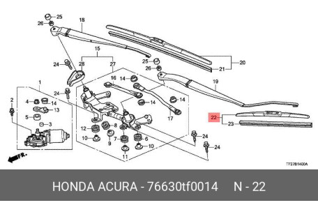 HONDA 76630-TF0-014 B25H-67-330,85222-0D040,76630-SMA-004 HONDA 76630-TF0-014 B25H-67-330,85222-0D040,76630-SMA-004