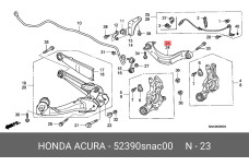 HONDA 52390-SNA-C00