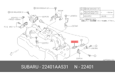 SUBARU 22401-AA531