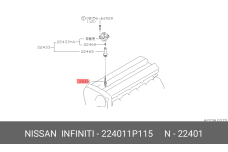 NISSAN 22401-1P115