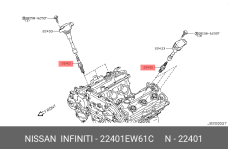 NISSAN 22401-EW61C