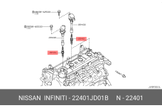 NISSAN 22401-JD01B