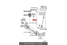 KYB 339026 48540-09A71,48540-80015