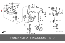 HONDA 51450-ST3-E02