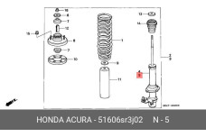 HONDA 51606-SR3-J02