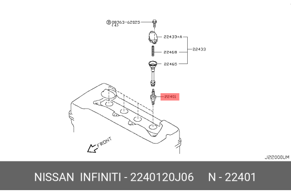 NISSAN 22401-20J06 12290-RB0-J01,9807B-56A5W,9807B-56A7W