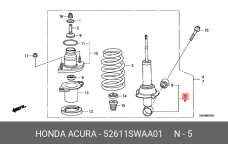 HONDA 52611-SWA-A01