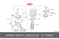NISSAN E4303-1KC2B