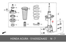 HONDA 51605-SZA-A02