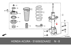 HONDA 51606-SZA-A02