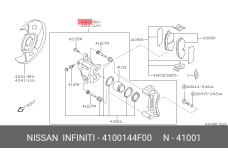 NISSAN 41001-44F00
