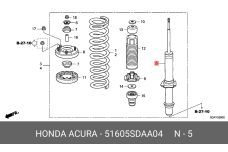 HONDA 51605-SDA-A04