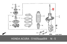 HONDA 51605-SAA-004