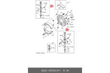 ISUZU 8-97022-141-1