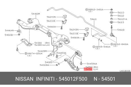 nezu.フォーム ZOYO Control Arm for Nissan D22 PICKUP 2008 - High Performance