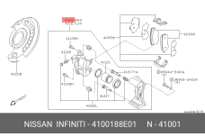 NISSAN 41001-88E01