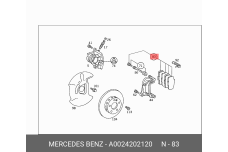 MERCEDES-BENZ A 002 420 21 20