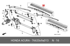 HONDA 76620-S9A-013