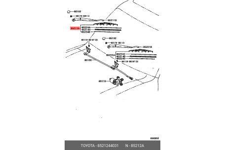 TOYOTA 8521244031 B25H-67-330,85222-0D040,76630-SMA-004,76630-TF0-004,98360-A5900,76630-SLA-004 TOYOTA 8521244031 B25H-67-330,85222-0D040,76630-SMA-004,76630-TF0-004,98360-A5900,76630-SLA-004