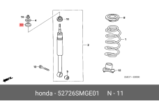 HONDA 52726-SMG-E01