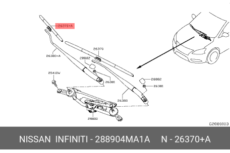 NISSAN 28890-4MA1A B25H-67-330,85222-0D040,76630-SMA-004