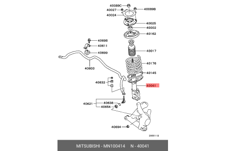 MITSUBISHI MN100414 4060A045,MN100414,MN101532,MN101644,MN184208
