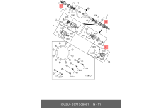 ちか様連絡専用 8976092490 8-97609249-0 Pressure Switch For ISUZU CXZ81K 10PE1