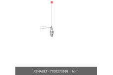 RENAULT 7700273698
