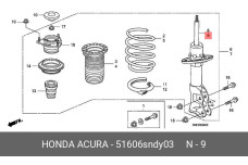 HONDA 51606-SND-Y03