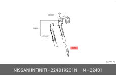 NISSAN 22401-92C1N