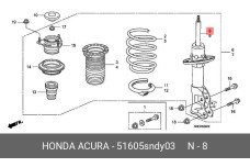 HONDA 51605-SND-Y03
