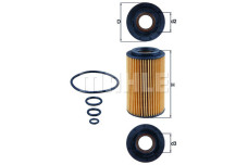 ユーザー　0508 MAHLE/KNECHT OX153/7D2 05102905AB,05183748AA,LRF 100150 L