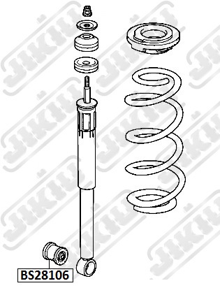 GENUINE ACURA MDX & ZDX REAR SHOCK ABSORBERS PAIR - 52610-STX-A55 x2 -  BRAND NEW | eBay